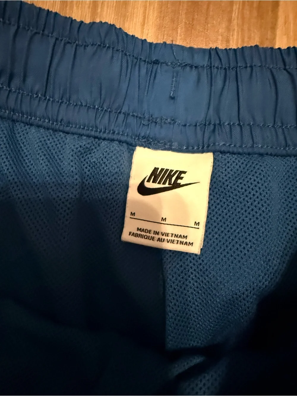 Nike Sportswear Club Blue Woven Lined Flow Shorts
